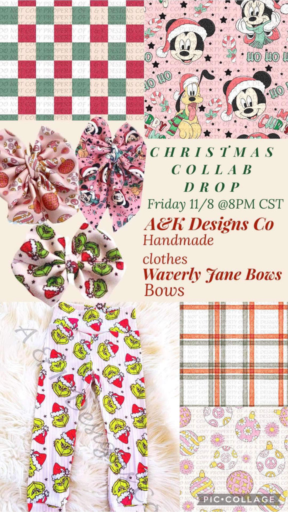 Christmas Collab with Waverly Jane Bows