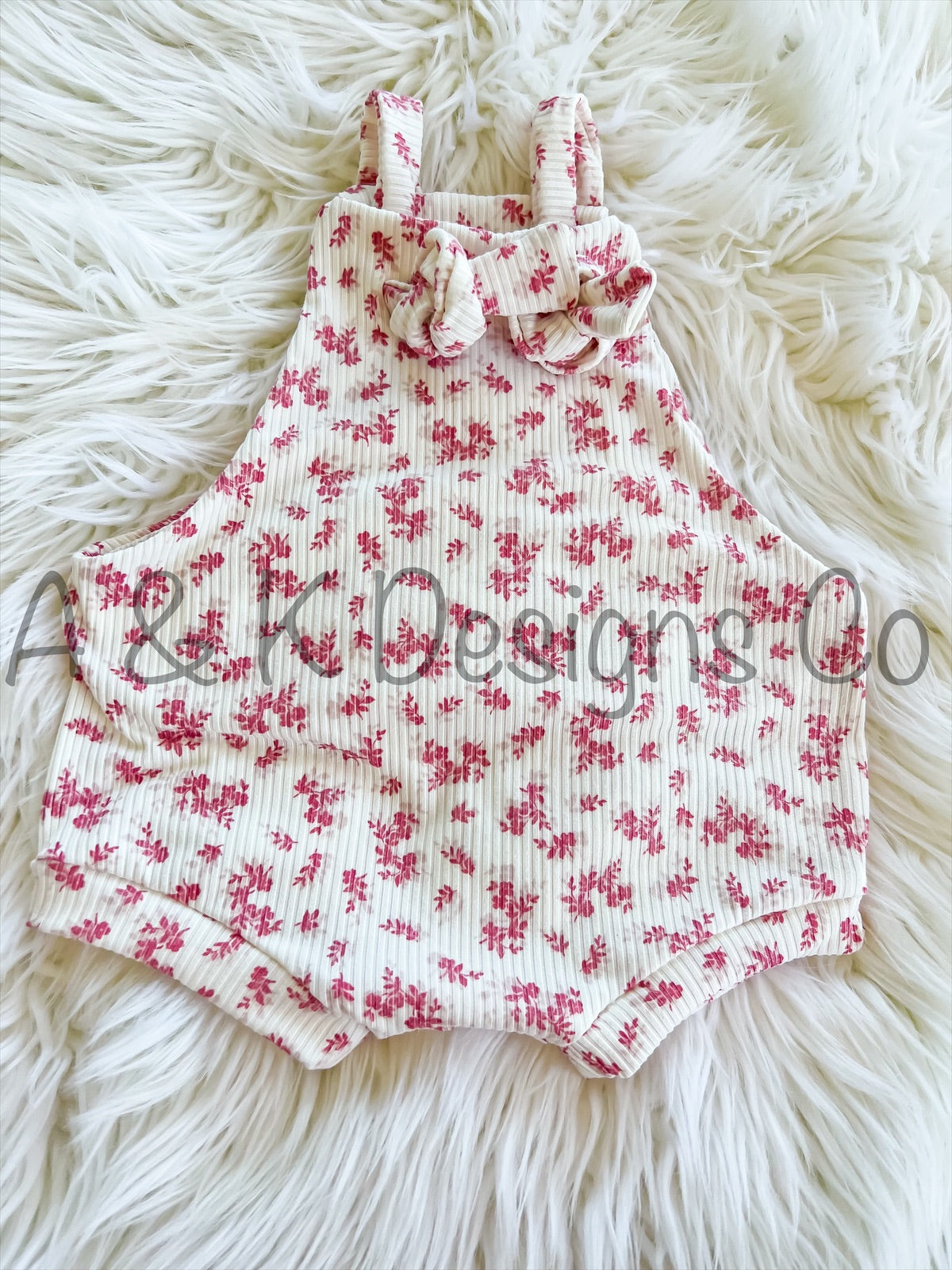 White with Pink Floral